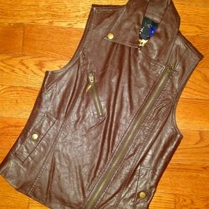 Brown Vest
